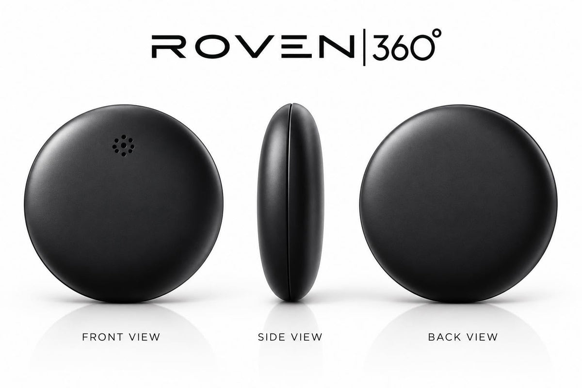 ROVEN360 Orbit front, side and back views